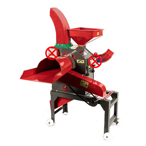 Tocator de furaje universal cu turbina Demetra DM-400-24T, fara motor